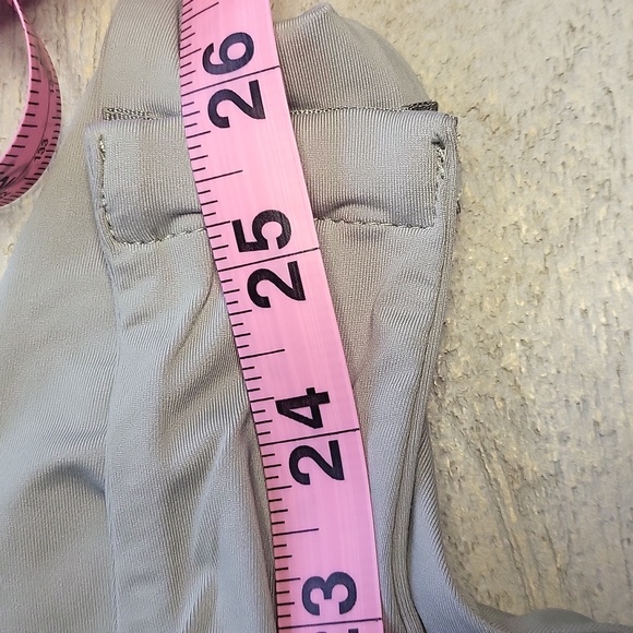 Pale Olive Bodysuit Size S - Picture 2 of 4